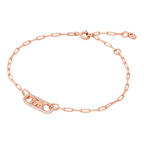 michael kors love 14-karat gold-plated cubic zirconia bracelet|Michael Kors charm bracelet.